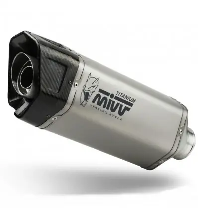 Terminale Mivv SR-1 Titanio per Triumph Speed Triple 1200 RR e RS- Prezzo Scontato