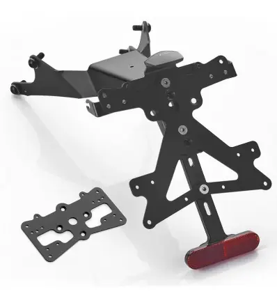Portatarga regolabile Rizoma Fox per Honda CB 650R e CB 1000 Hornet SP- Novità