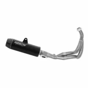 Scarico Arrow Rebel Dark Carbon End per Kawasaki Z650 RS- Promozione