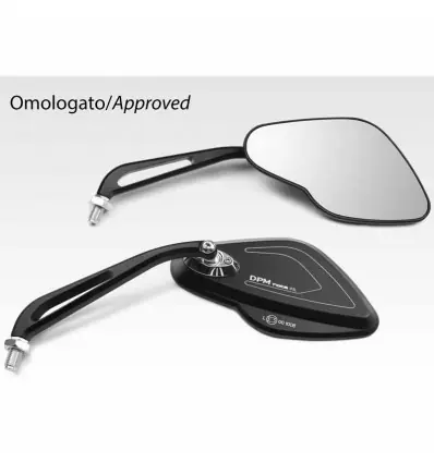Prezzo Basso Coppia specchi De Pretto Police per Yamaha T-Max 560 22-24-