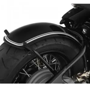 Parafango Wunderlich RockBob per BMW R18 nero metal e bianco- Spedizione Gratuita