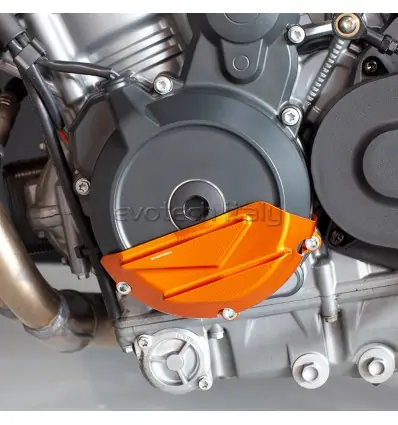 Offerta Del Giorno Protezione Evotech per carter motore SX su KTM 790 Duke e 890 Duke R-Arancio