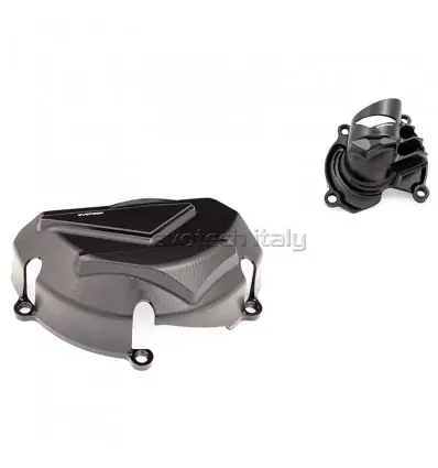 Di Tendenza Kit protezione motore sx e pompa acqua Evotech per KTM 790 Duke e 890 Duke R-Arancio