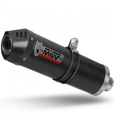 Terminale Mivv Oval Carbon per Honda Integra 750, NC750 S/X 16-22- Consegna Rapida