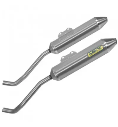 Terminali Arrow Off-Road Thunder titanio per Yamaha XT 660X e XT 660R- Occasione