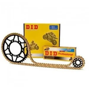 Kit catena corona e pignone +2 DID per Yamaha XT 660X/R XT 660Z Tenere- Scelto Dai Clienti