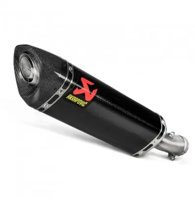Marmitta Akrapovic Slip On Carbonio non omologata per Kawasaki Ninja 400 e Z400- Compra Online