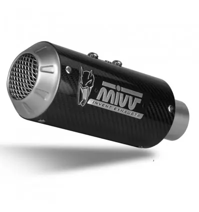 Terminale di scarico Mivv MK3 Carbon non omologato per Kawasaki Z400 e ninja 400- Compra Online