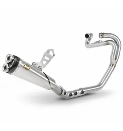 Affare Scarico completo Zard Inox Racing Omologato per Triumph Scrambler 1200 XC/XE dal 2019-