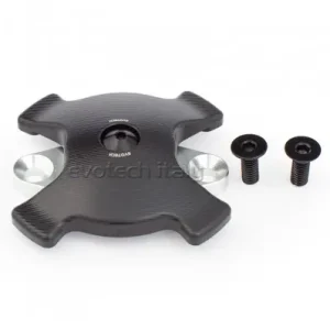 Cover Evotech per ispezione fase con slider su moto Ducati-Argento Must-Have