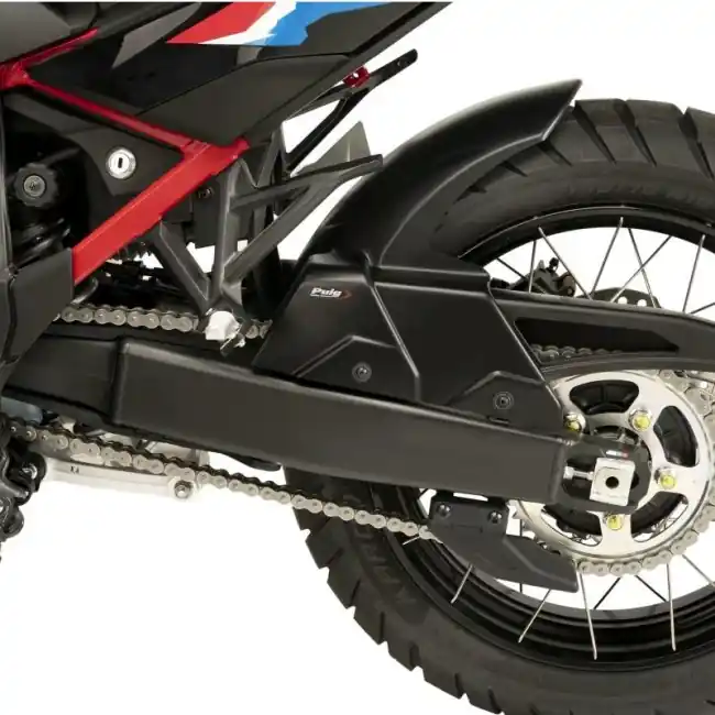 Parafango posteriore Puig Multiguard nero per Honda CRF 1100 Africa Twin e Adventure Sport- Prezzo Scontato