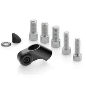 Adattatore Rizoma BS713B per specchi da manubrio nero- Super Prezzo