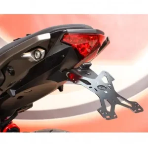 Solo Oggi Portatarga regolabile Evotech per Kawasaki ER-6N 12-16-