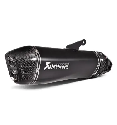 Sconto Marmitta Akrapovic Slip On Titanio omologata per Kawasaki Ninja H2 SX dal 2018-