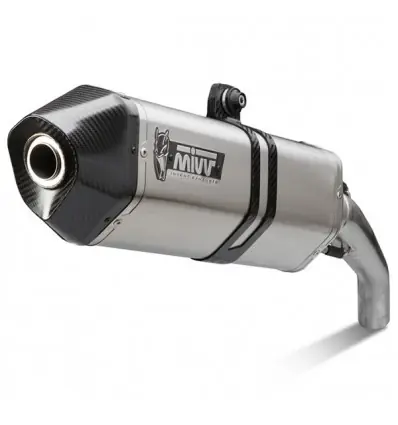 Terminale Mivv Speed Edge Inox per Suzuki DL 650 V-Strom dal 2017- Sconto