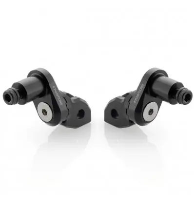 Adattatori Rizoma PE664B regolabili per pedivelle pilota su Honda CB 650R, CB 1000R, CB 1000 Hornet SP....- Spedizione Espresso