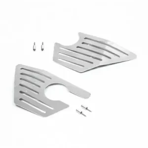 Coppia di griglie laterali Baak per BMW R-Nine T 14-20 argento spazzolato- Di Tendenza