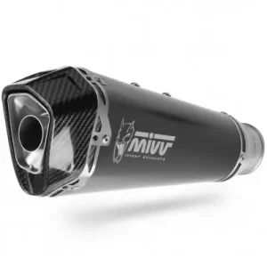 Pagamento Sicuro Scarico completo Mivv Delta Race black per Kawasaki Ninja 650 e Z650 17-23-