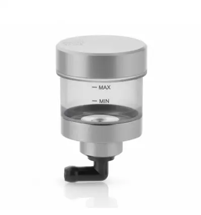 Nuovo Arrivo Serbatoio fluido Rizoma Pure CT147 per pompa freno anteriore-Argento