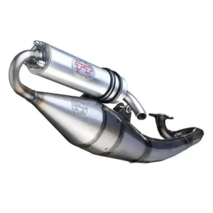 Saldi Marmitta espansione Leovince Handmade TT per Piaggio NRG mc3 dal 2001-
