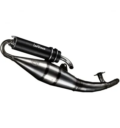 Bestseller Marmitta espansione Leovince Handmade TT Black Edition per Peugeot Ludix 50 e News Vivacity-