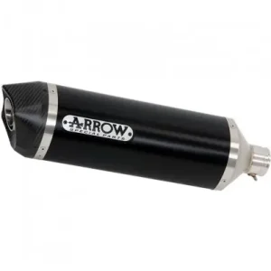 Popolare Marmitta Arrow Race-Tech Alluminium Dark Carby per Ducati Hypermotard e Hyperstrada 939-