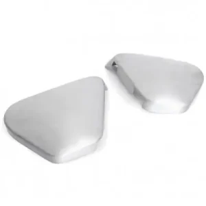 Esclusivo Coppia fianchetti Zard in alluminio spazzolato per Triumph Bonneville T100, T120, Street Twin...-