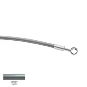 Kit tubi freno Accossato in treccia per Honda Forza 250-Arancio Novità