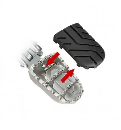 Nuovo Arrivo Pedane SW-Motech regolabili touring/offroad con gommino estraibile per BMW R1100GS e R1200GS 04-12-