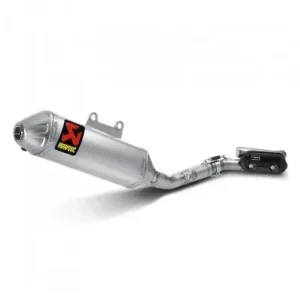 Professionale Marmitta Akrapovic Titanio linea Evolution 112 DB non omologata per Suzuki RM-Z 250 10-16-