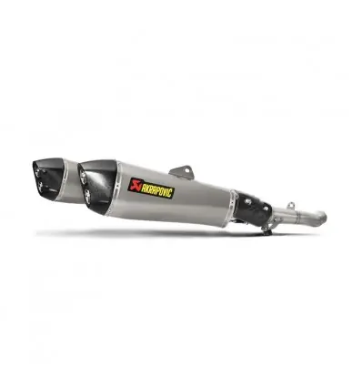 Quantità Limitata Marmitta Akrapovic Slip On Titanio omologata per Kawasaki ZZR1400 e ZX14R 2016-
