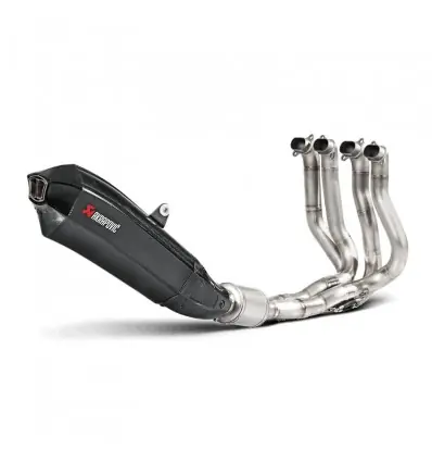 Più Venduto Marmitta Akrapovic Carbonio linea Evolution non omologata per Kawasaki Ninja H2/H2R 15-16-