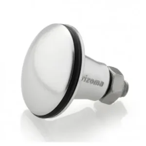 Di Tendenza Pomello comando aria Rizoma per Triumph Thruxton 900 argento-