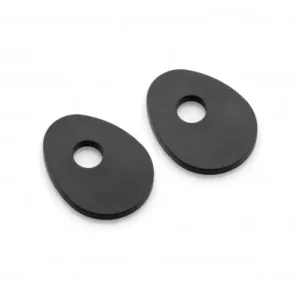 Popolare Kit basette Rizoma per micro frecce su Triumph Thruxton, Bonneville T100...-