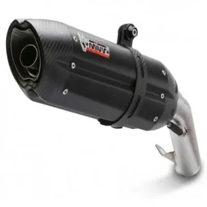 Non Perdere Terminale Mivv Suono Steel Black per BMW F650GS e F800GS dal 2008-
