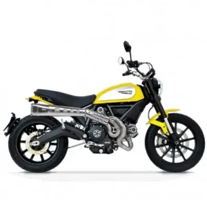 Non Perdere Scarico completo Zard Alto Short Omologato per Ducati Scrambler-