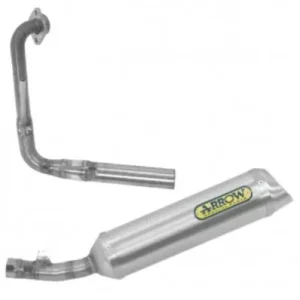 Occasione Imperdibile Scarico completo Arrow Street Thunder Alluminium per Yamaha YZF R125 08-13-