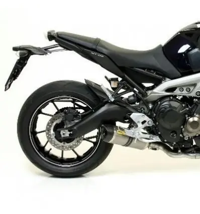 Bestseller Terminale Arrow Thunder Carbon Cap Alluminium per Yamaha MT09 13-14-