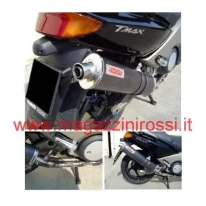 Marmitta GPR Poppy Ovale per Yamaha T-Max 500 01-07- Promozione Esclusiva
