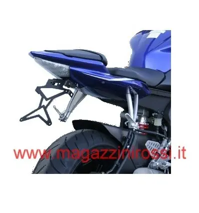 Portatarga regolabile nero Yamaha R6 2006- Economico