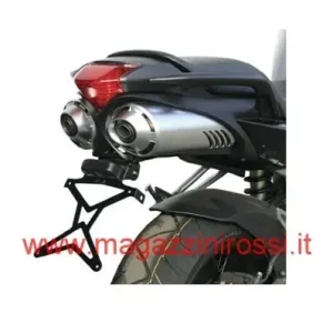Portatarga regolabile nero Yamaha FZ6 04...- Compra Oggi Stesso