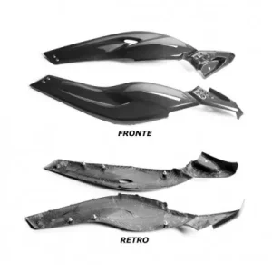 Occasione Carenature laterali boomerang LEA carbonio Yamaha T-Max 500 08-11-