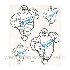 Reso Gratuito Set piccolo adesivi 4R Omino Michelin 1-