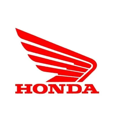 Novità Adesivo ala Honda rosso 12 cm-