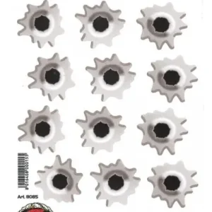 Set piccolo adesivi 4R Fori Proiettile- Ultima Occasione