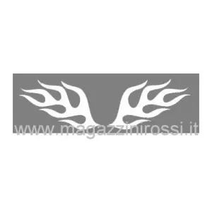 Super Prezzo Decorazioni prespaziate Tribal decor bianco-