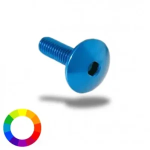 Vendita Finale Bullone in ergal 003 testa bombata passo 5x35mm-Argento