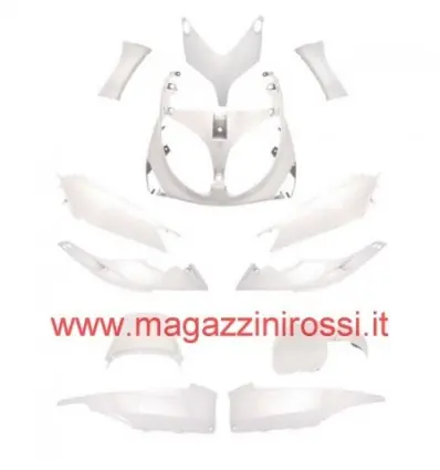 Promo Stagionale Carrozzeria completa ONE Tuning per Yamaha T-Max 500 01-07 bianca lucida-