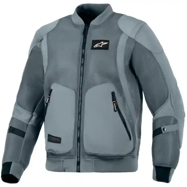 Offerta Speciale Giacca da moto Alpinestars Flight Air grigio medio-S