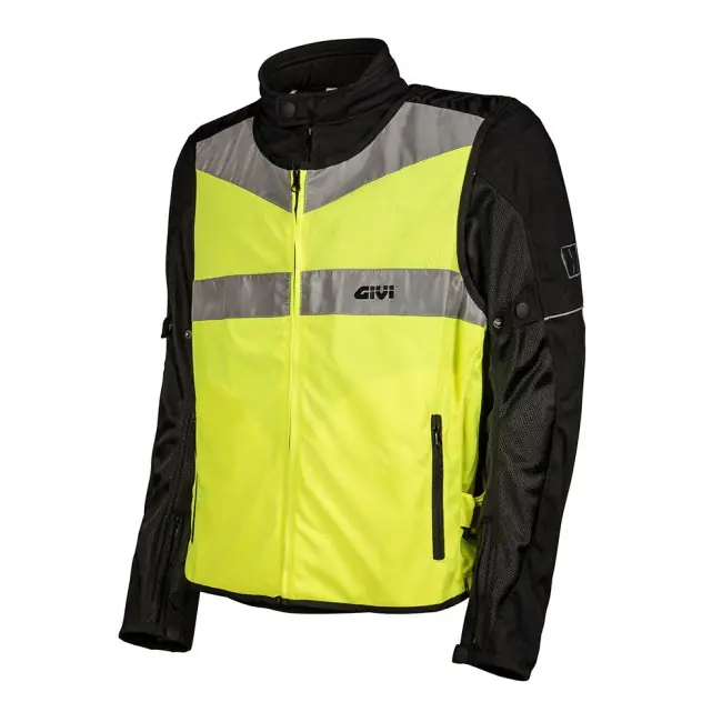 Gilet alta visibilità Givi Trekker Vest giallo fluo-S/M Soddisfatti O Rimborsati